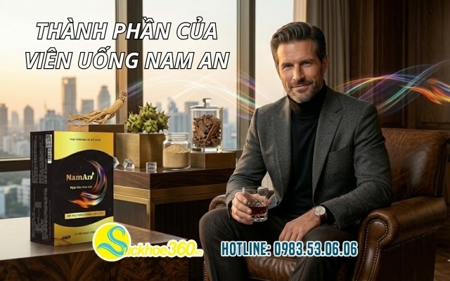 Thành phần của viên uống Nam An