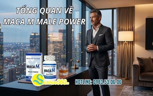 Tổng quan về Maca M Male Power