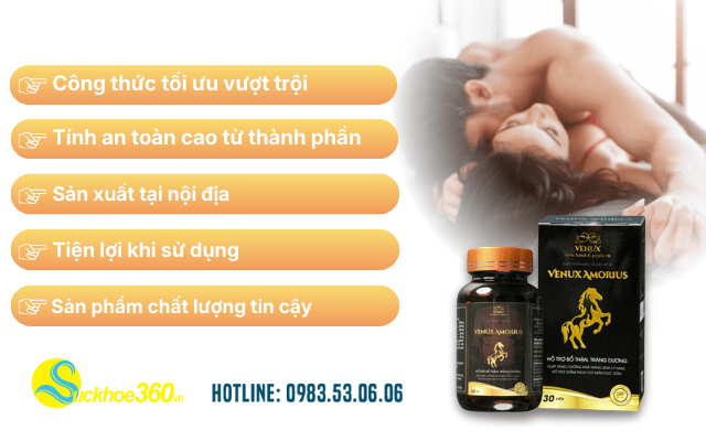 Ưu điểm của Venux Amorius so với các sản phẩm thảo mộc khác