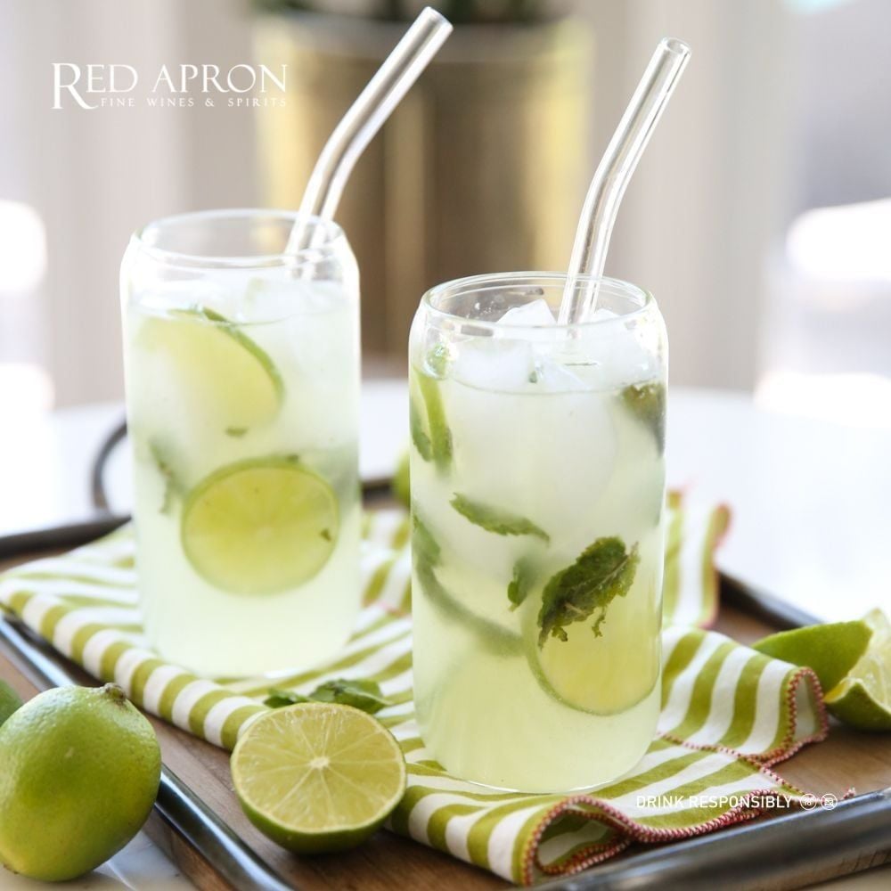 Cocktail mojito chanh tươi chua ngọt hài hòa