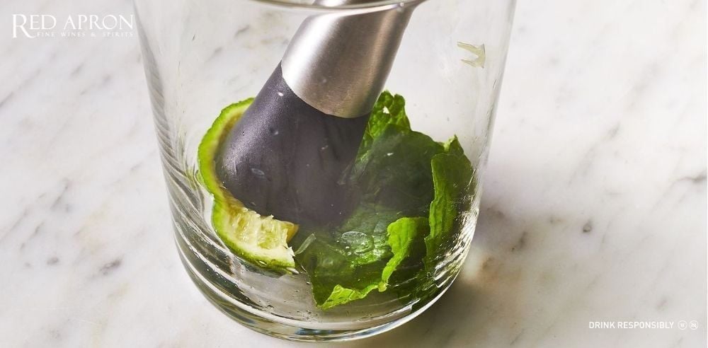 Dụng cụ pha chế mojito muddler ly highball thìa bar