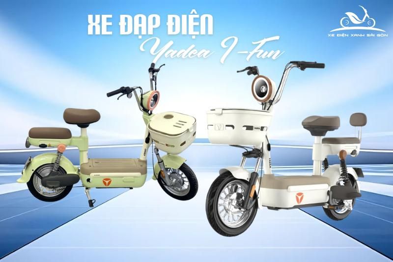 Xe đạp điện Yadea I-Fun: Tối giản, tiện lợi, di chuyển êm ái