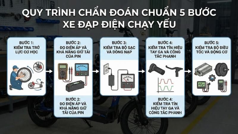 Quy trình chản đoán chuẩn 5 bước