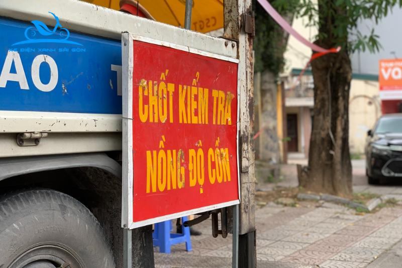 Kiểm tra nồng độ cồn các phương tiện giao thông