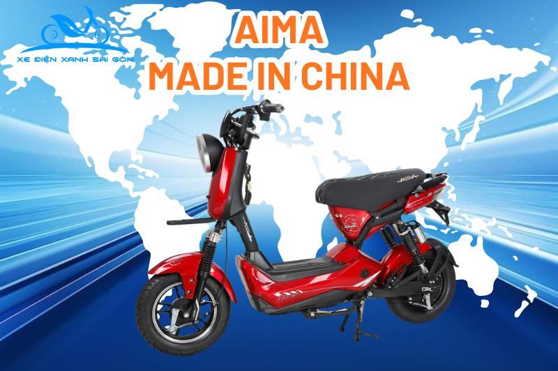 Xe đạp điện Aima của Trung Quốc