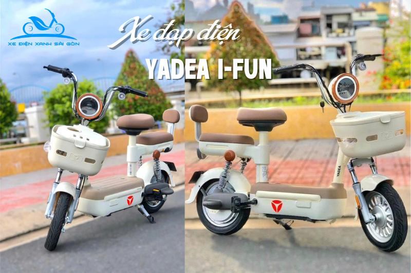 Xe đạp điện Yadea I-Fun — Nhỏ xinh, dễ thương và cực kỳ tiết kiệm
