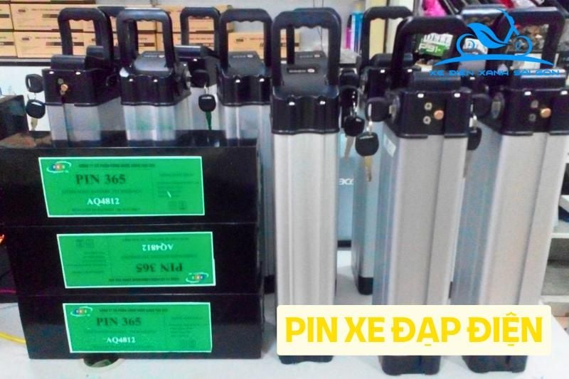 Các loại pin cho xe đạp điện