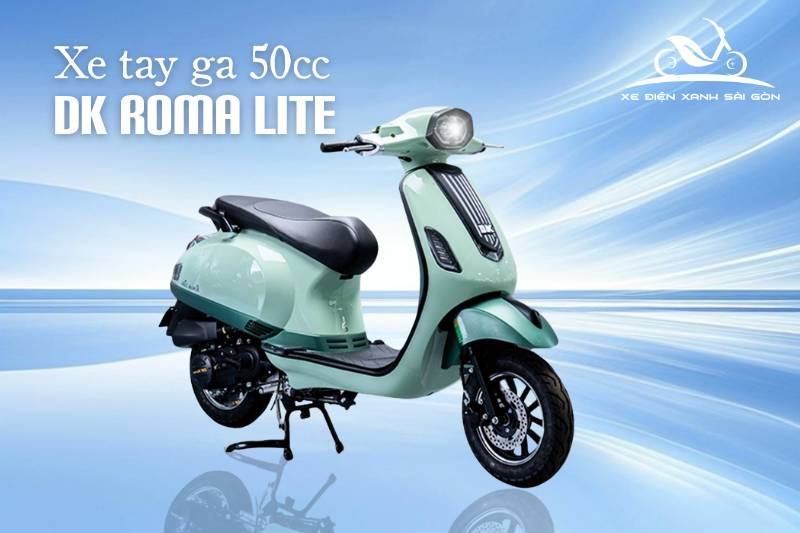 Xe tay ga 50cc DK Roma Lite S