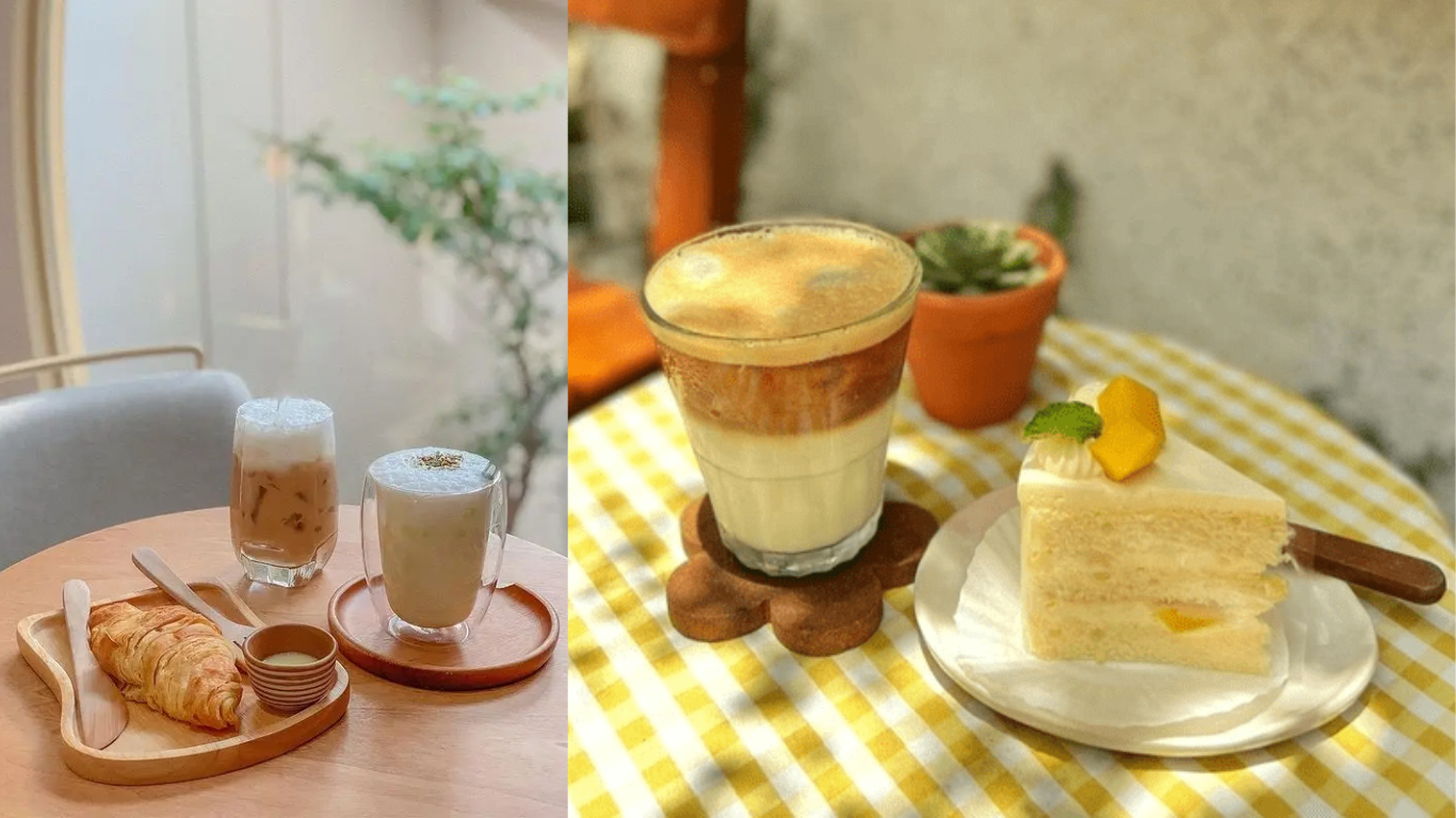 chụp hình quán cafe