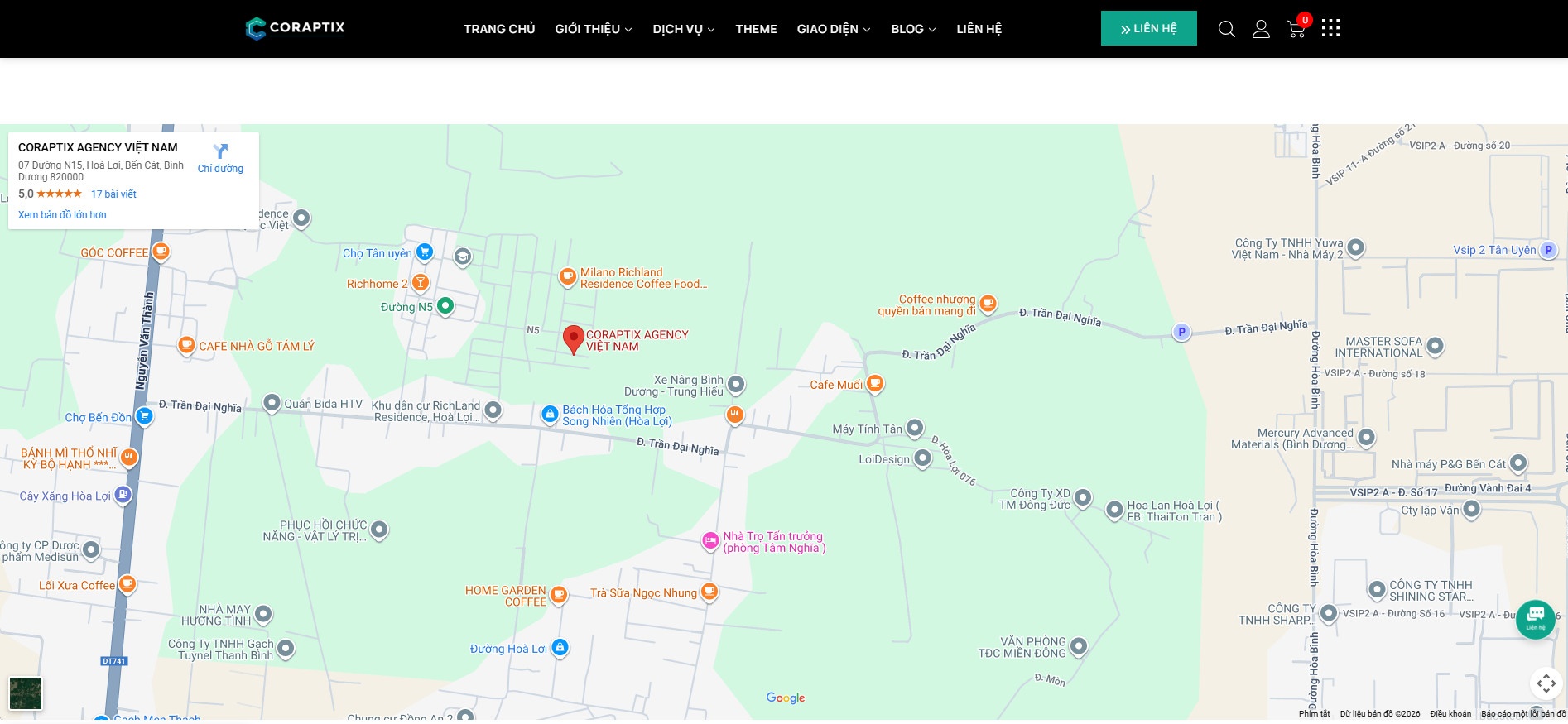 Cách nhúng Google Maps vào website