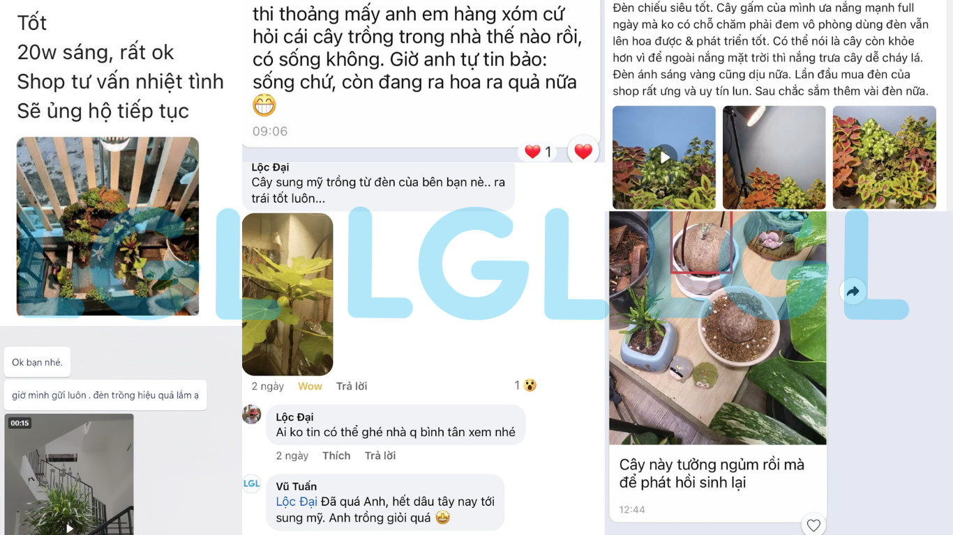 đèn LED quang hợp LGL chất lượng cao