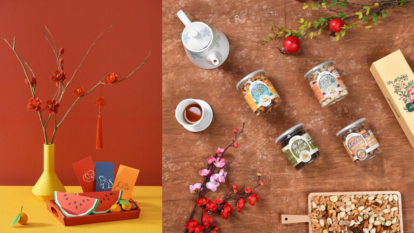 quảng cáo sản phẩm tết