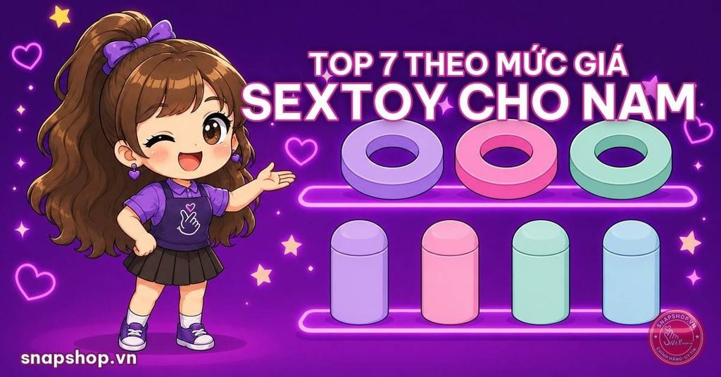 Sextoy Cho Nam: Top 7 Mẫu Đáng Mua Theo Mức Giá 2026