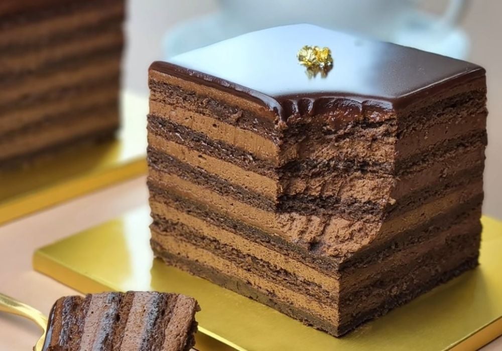 Bánh kem sô cô la không dùng bột