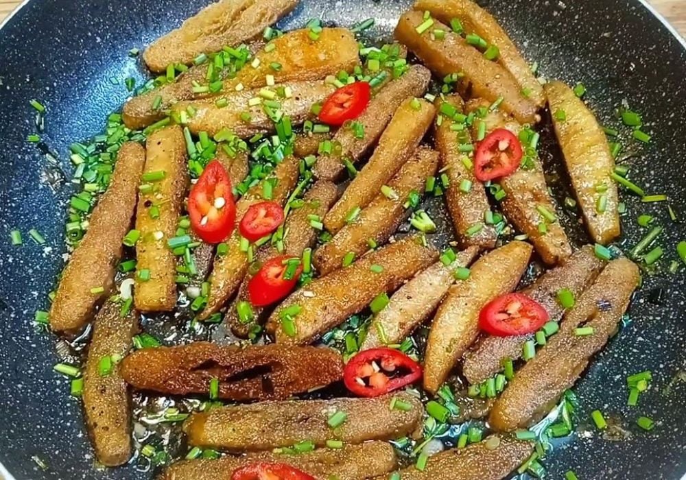 Sườn non chay kho tiêu