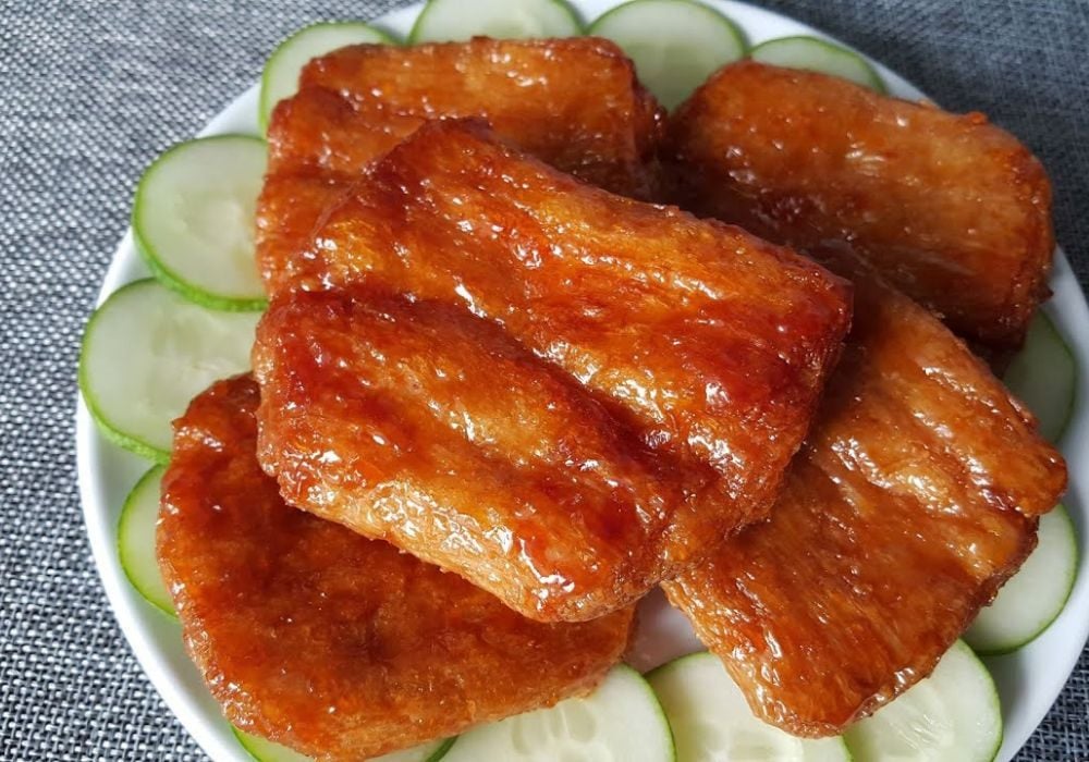 Sườn non chay khìa nước dừa