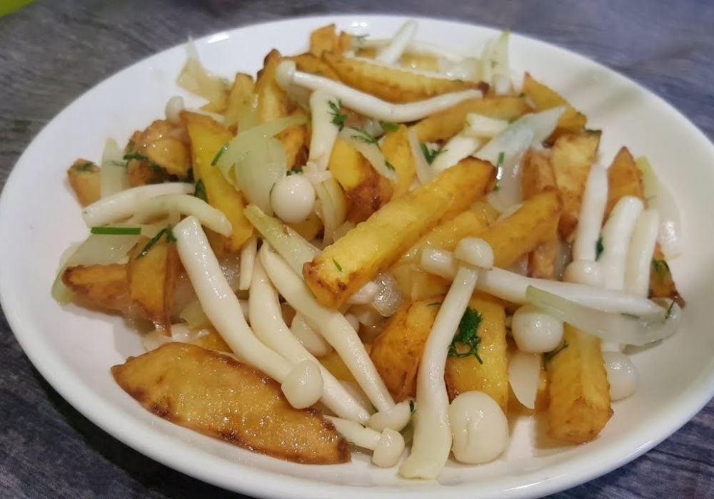Khoai tây xào chay