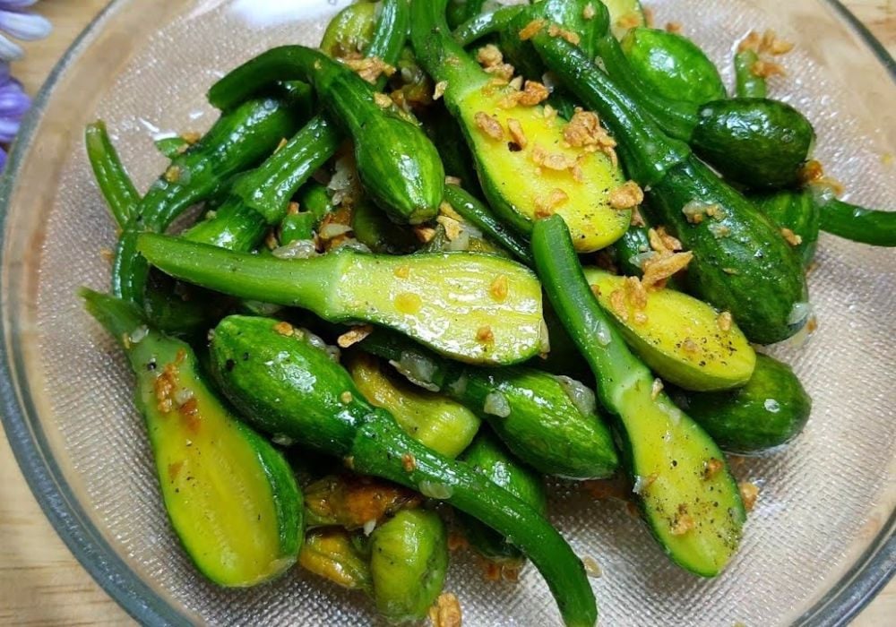 Bông bí xào chay