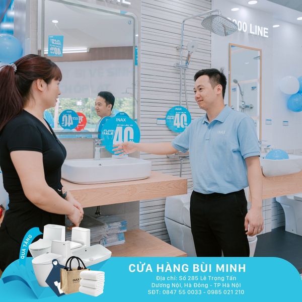 Hệ thống phân phối Bùi Minh Đại lý INAX chính hãng  Tháng Tri Ân – Giảm đến 40%++ - Bùi Minh