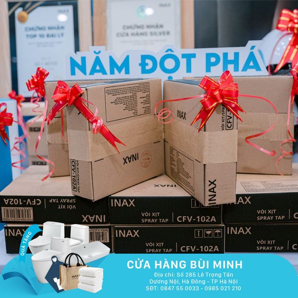 Hệ thống phân phối Bùi Minh Đại lý INAX chính hãng  Tháng Tri Ân – Giảm đến 40%++ - Bùi Minh