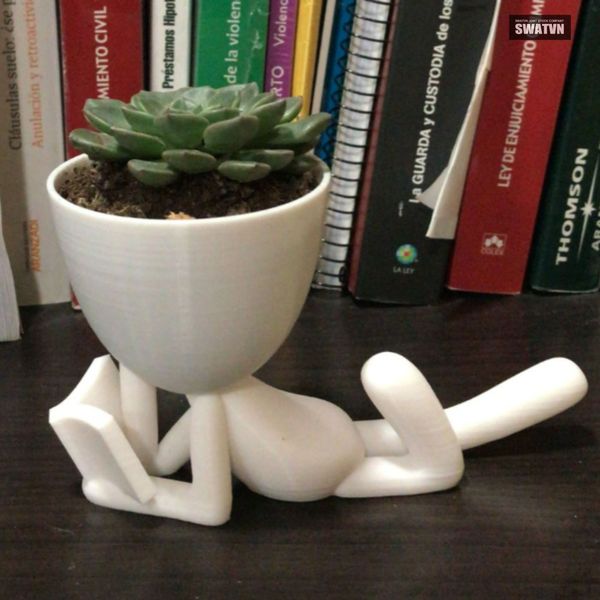 chậu cây bằng nhựa in 3d