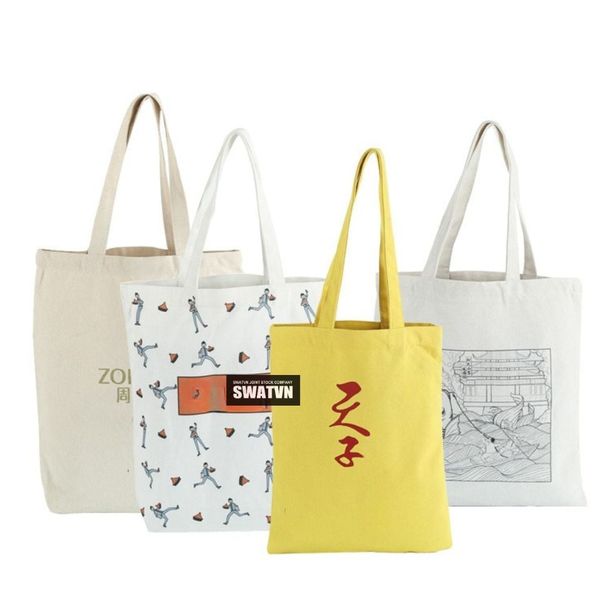 may túi tote vải canvas