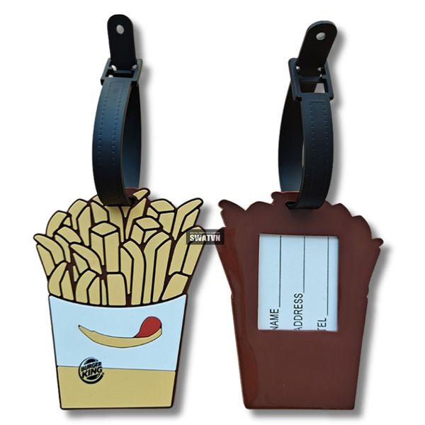 name tag cao su treo vali