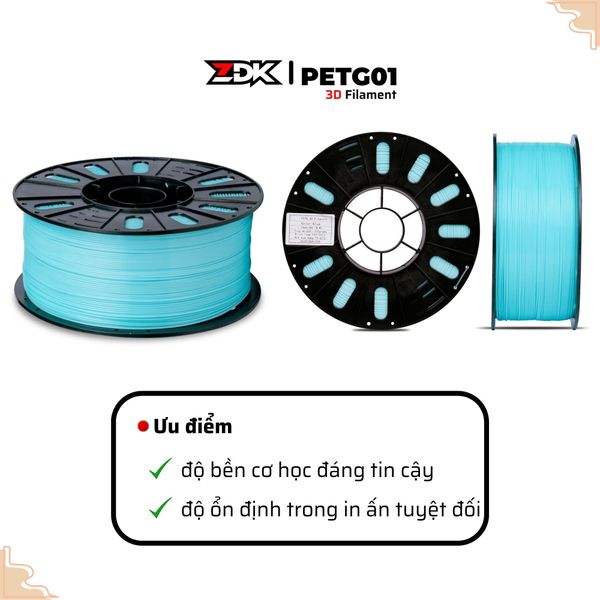 nhựa PETG in 3D chất lượng cao