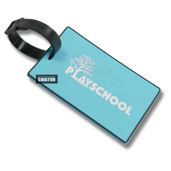 sản xuất tag cao su gắn vali