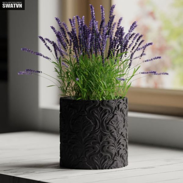 thiết kế chậu cây in 3D độc đáo