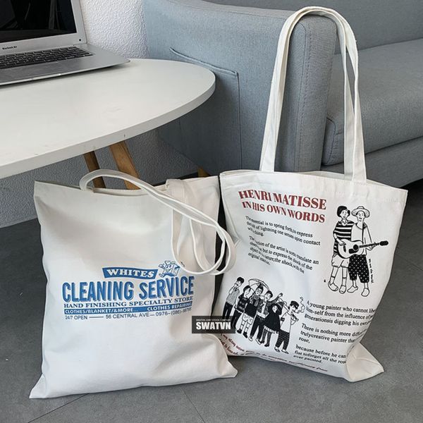 túi tote canvas in logo