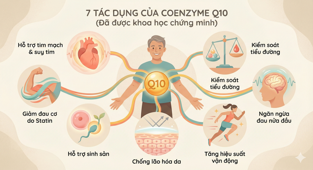 nhathuocvietnhat.vn- 7 tác dụng của coenzym Q10 đã được khoa học chứng minh