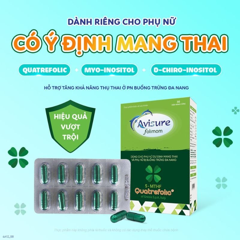 nhathuocvietnhat.vn-Folimom bổ sung Quatrefolic, sắt và  và các dưỡng chất cho phụ nữ chuẩn bị mang thai.
