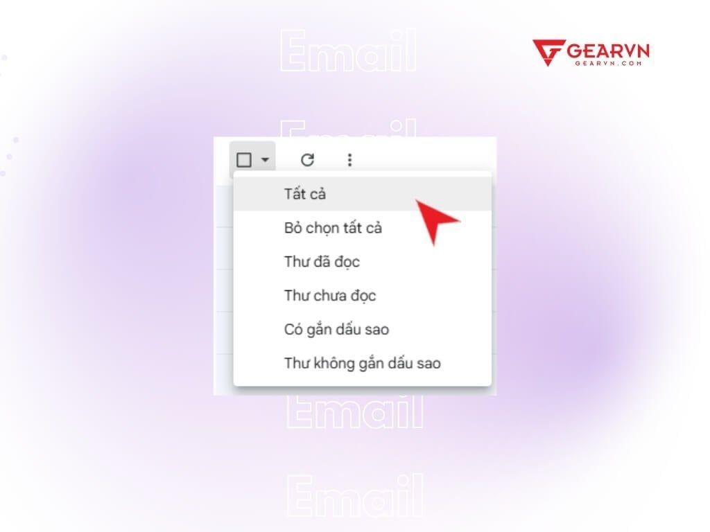 Đánh dấu những email chưa đọc thành đã đọc - GEARVN
