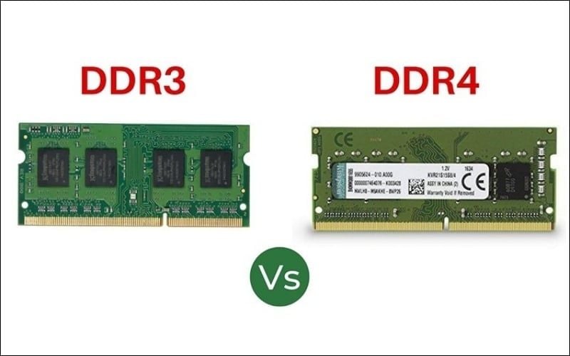 DDR3 ra mắt năm 2007 cho PC cũ, còn DDR4 mang đến&nbsp;băng thông cao và tiết kiệm điện
