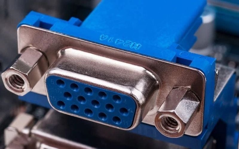 Cổng VGA từng phổ biến trong quá khứ nhưng hiện nay đã lỗi thời
