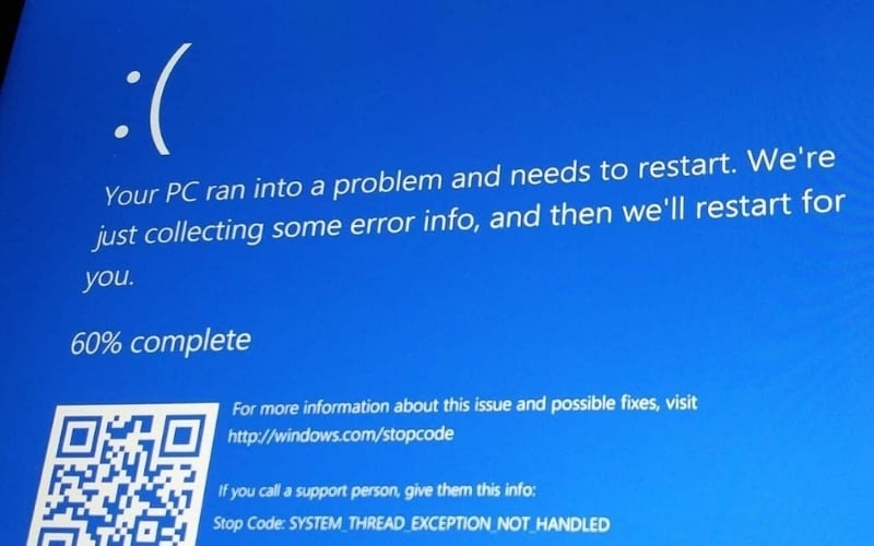 Lỗi màn hình xanh