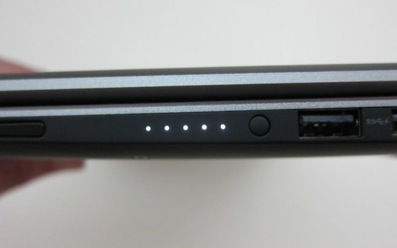 Sử dụng nút kiểm tra dung lượng vật lý để kiểm tra