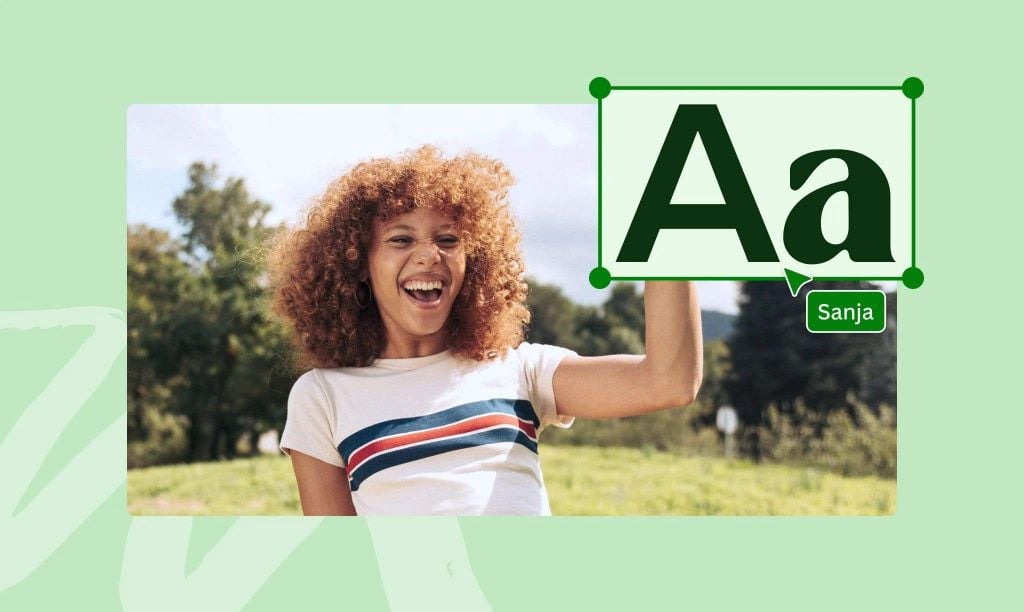 Thêm chữ vào ảnh bằng Canva