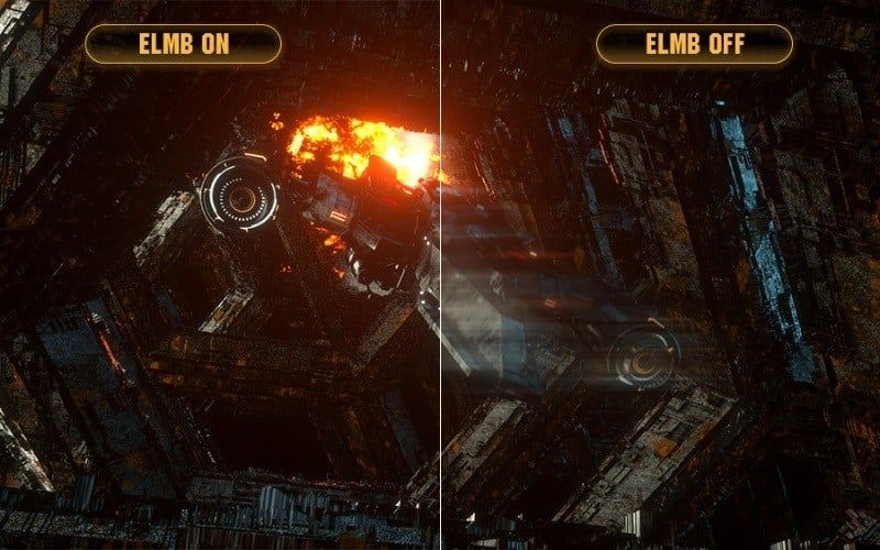 ELMB là công nghệ giảm độ mờ chuyển động