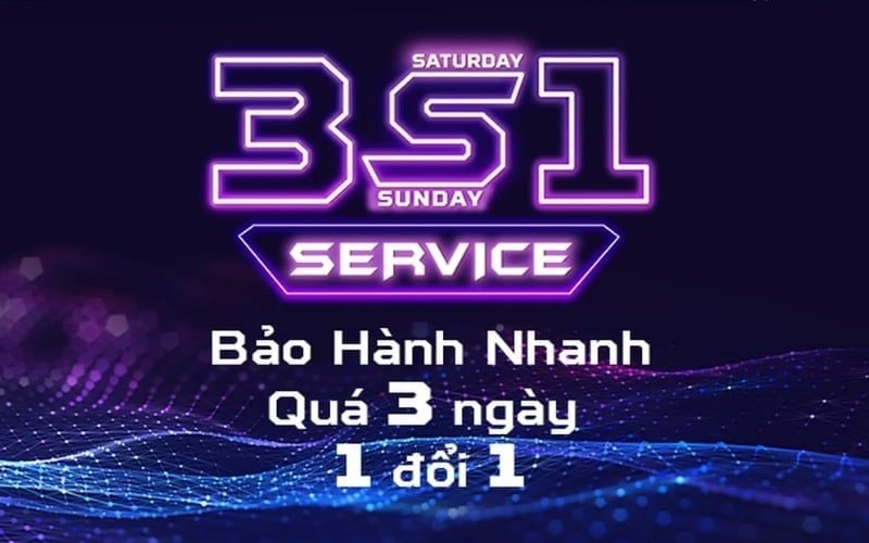 Acer 3S1 bảo hành trong 3 ngày, trễ sẽ được đổi máy mới tương đương