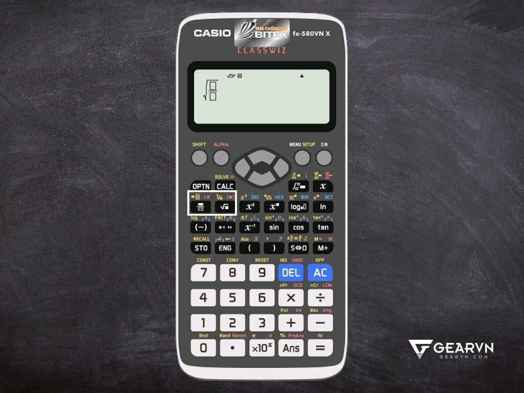 Chơi&nbsp;xe buýt trên máy tính Casio fx-580VN X - GEARVN