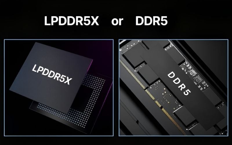 Bạn nên chọn RAM&nbsp;chuẩn LPDDR5X hoặc DDR5 32GB hoặc tối thiểu 16GB