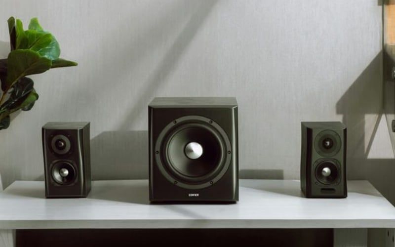 Loa 2.1 cho âm&nbsp;bass mạnh hơn, phù hợp nghe EDM, xem phim và chơi game