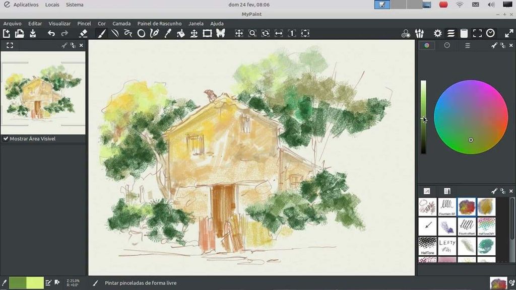 vẽ trên máy tính