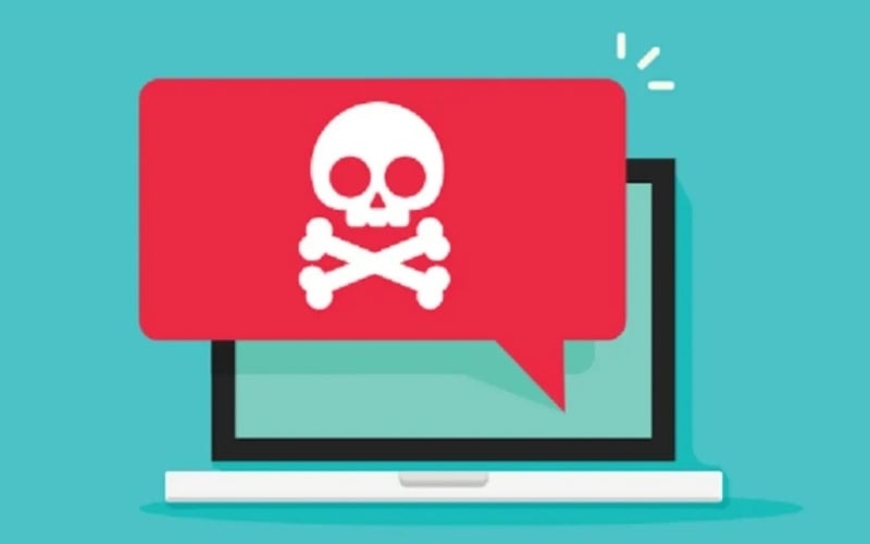 Một số loại virus hoặc phần mềm độc hại có thể làm bàn phím bị liệt