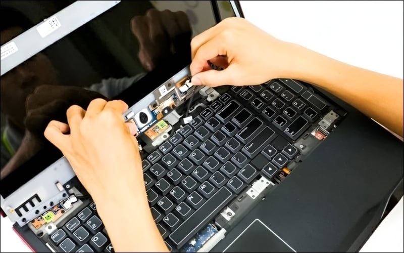 Bàn phím laptop có thể thay thế vì là linh kiện module kết nối riêng