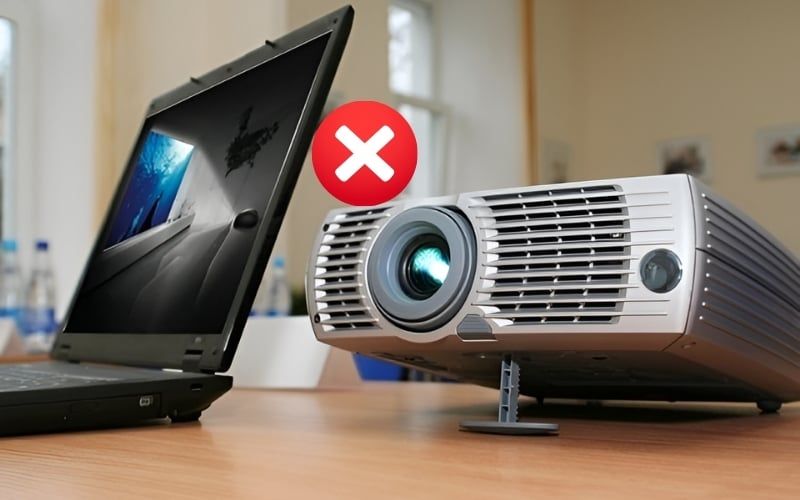 Máy chiếu không nhận máy tính là lỗi&nbsp;khi thiết bị không truyền và nhận được&nbsp;tín hiệu