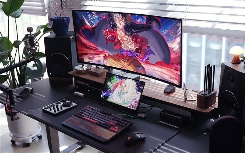 Màn hình VA có độ tương phản cao, màu đen sâu và góc nhìn tốt