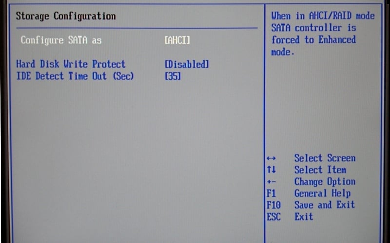 Khắc phục lỗi Inaccessible Boot Device